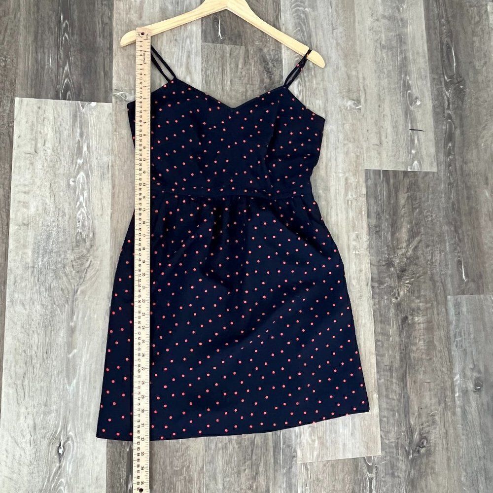J Crew Poka Dot mini dress Size 6 Style 43841 - Picture 9 of 14